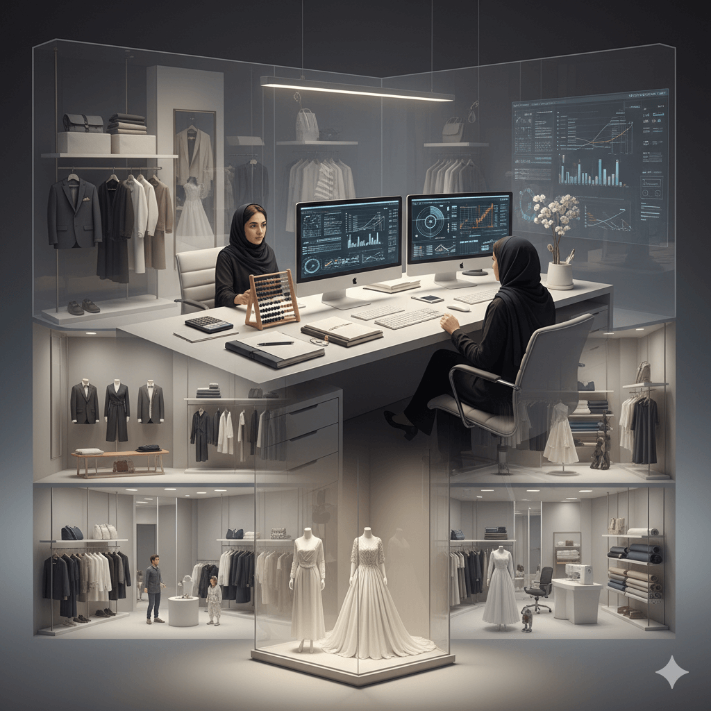 نرم افزار حسابداری چرتکه نسخه ویژه پوشاک و لباس فروشی