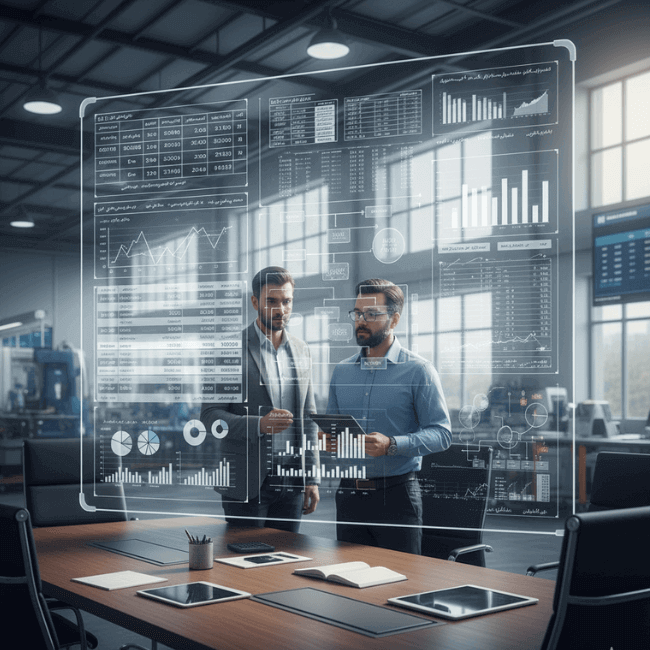 چرتکه؛ بستر تصمیم سازمانی خط تولید