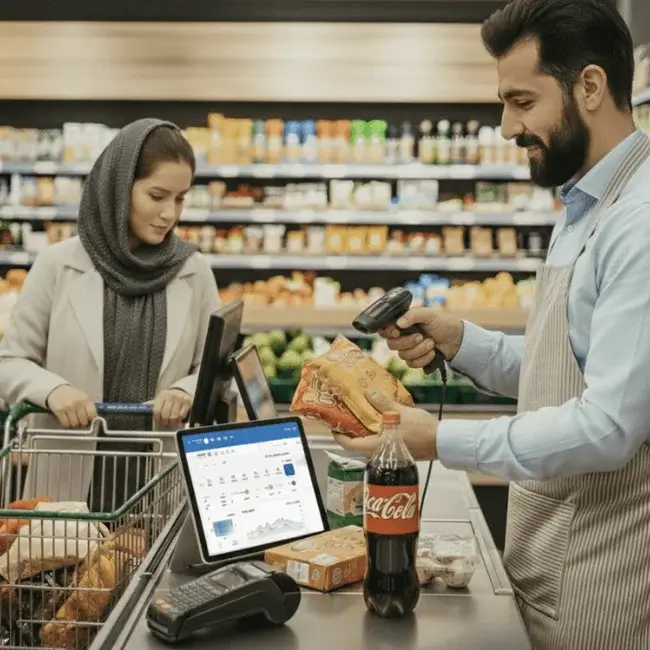 تاثیر نرم افزار حسابداری بر سودآوری سوپر مارکت