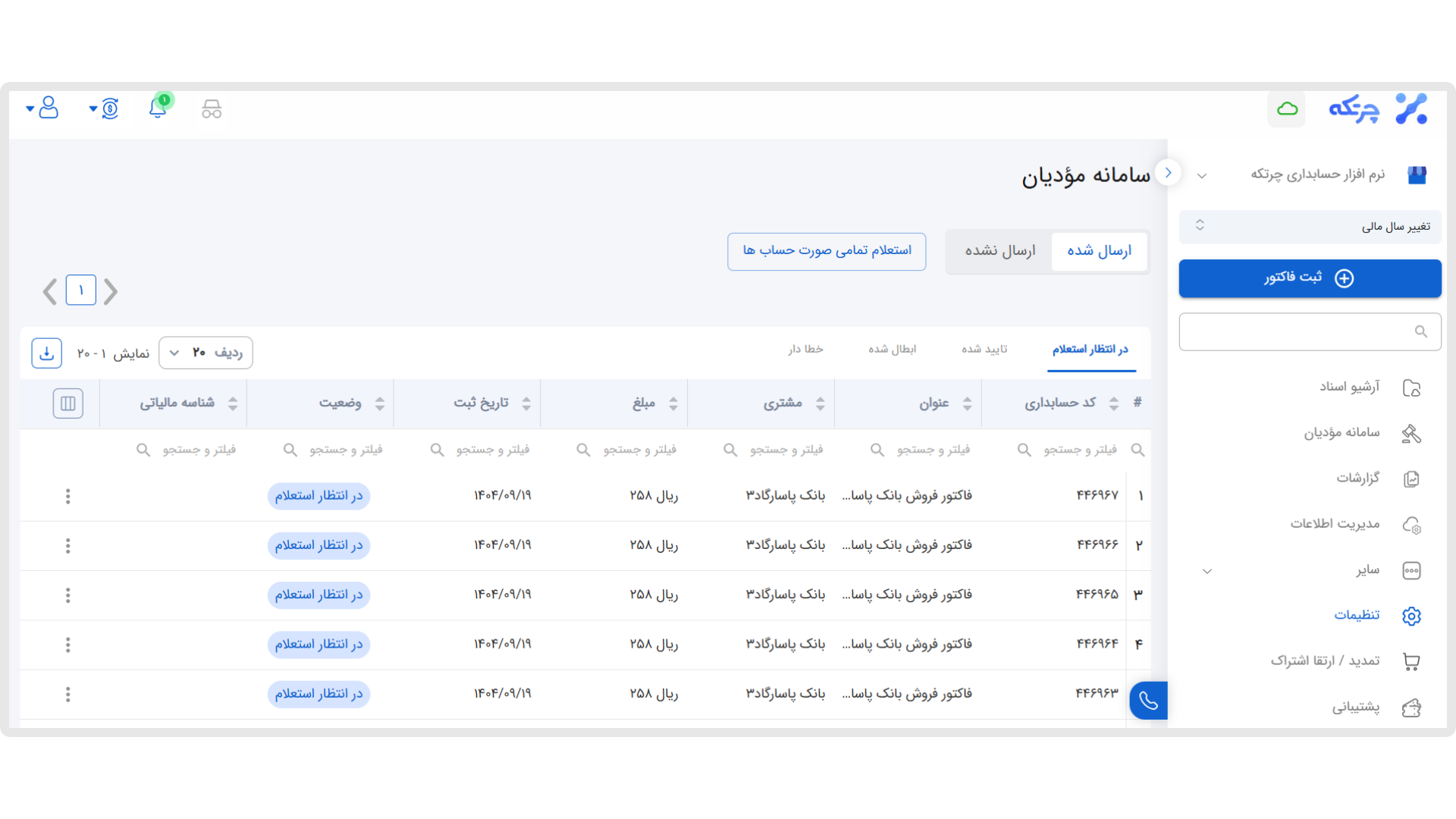 امکانات مالیاتی