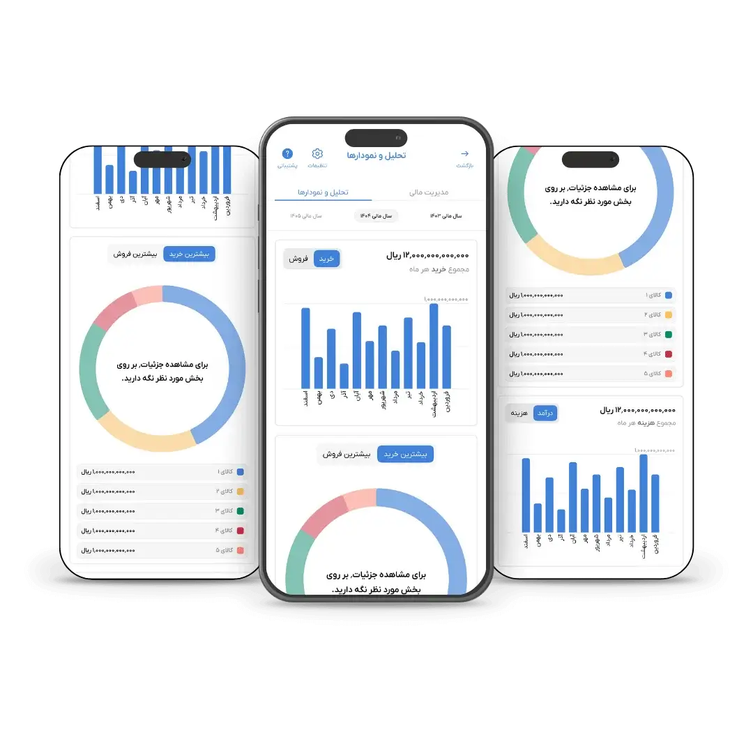 بهترین نرم افزار حسابداری موبایل